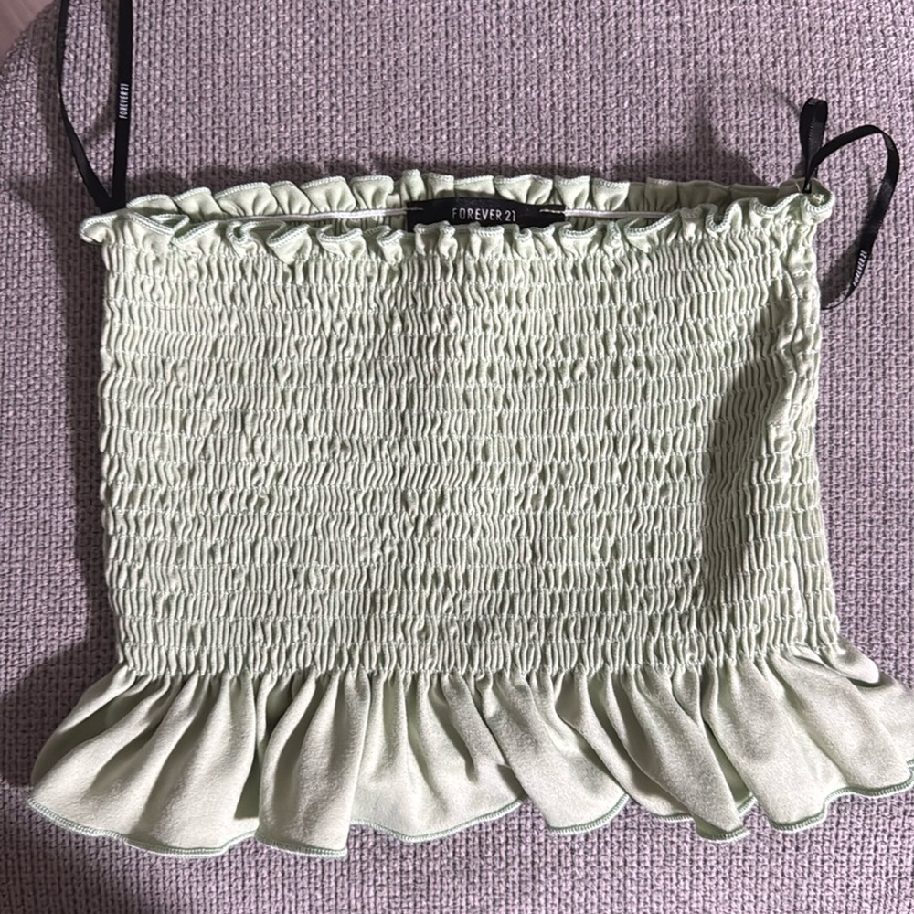 Strapless Crop top